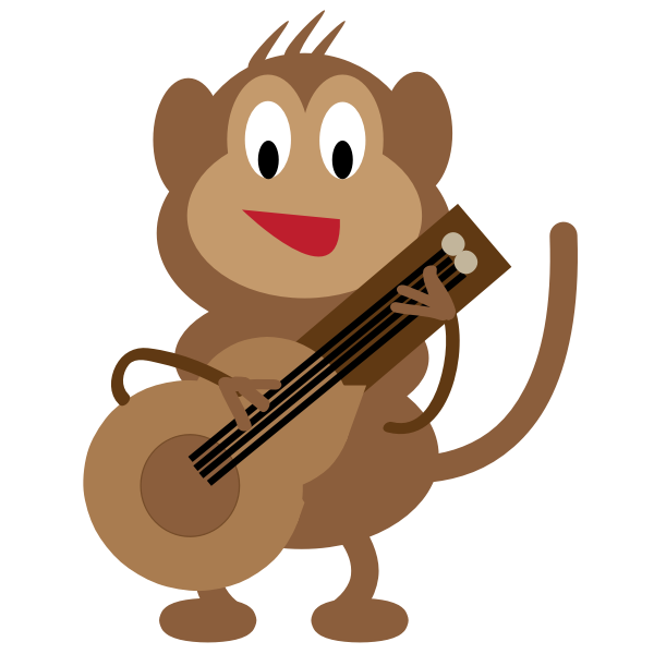 Monkey Guitarist